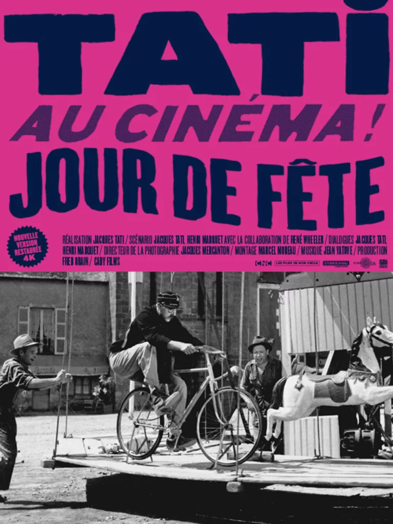 Affiche HD du film Jour de Fête de Jacques Tati