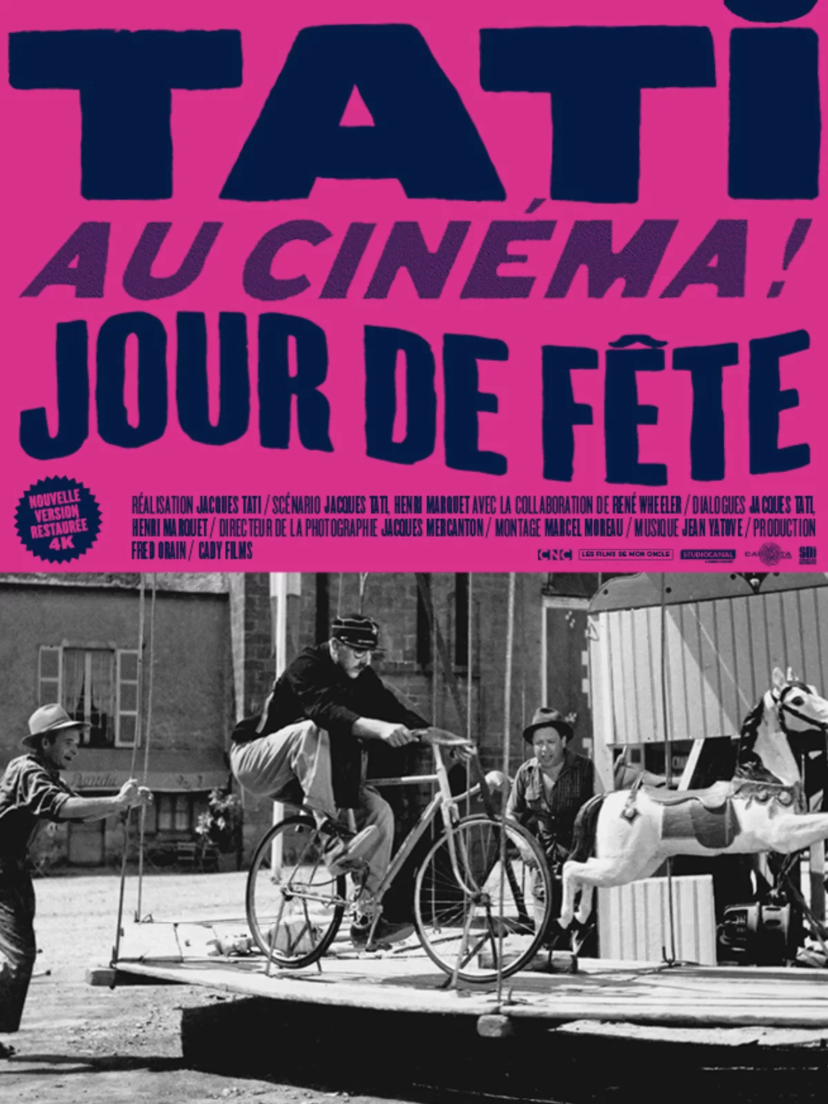 Affiche HD du film Jour de Fête de Jacques Tati