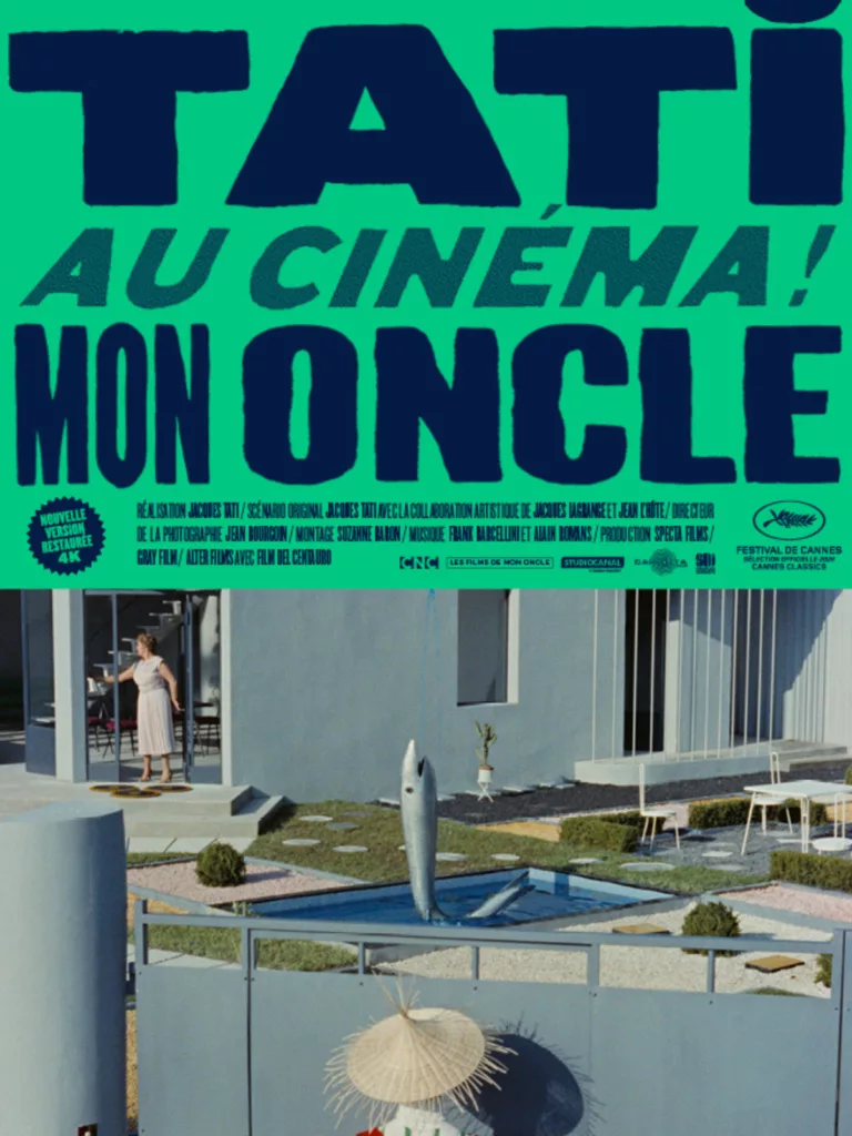 Affiche HD du film Mon Oncle de Jacques Tati