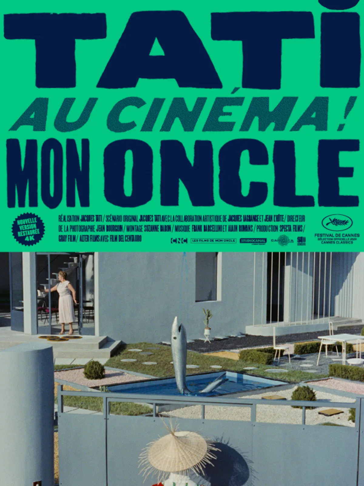 Affiche HD du film Mon Oncle de Jacques Tati