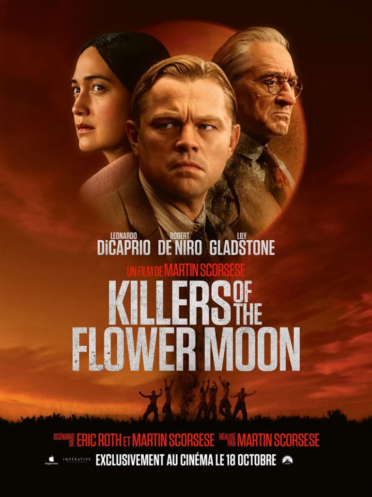 Killers of the Flower Moon au cinéma LUX de Caen avec Leonardo Di Caprio - octobre novembre 2023