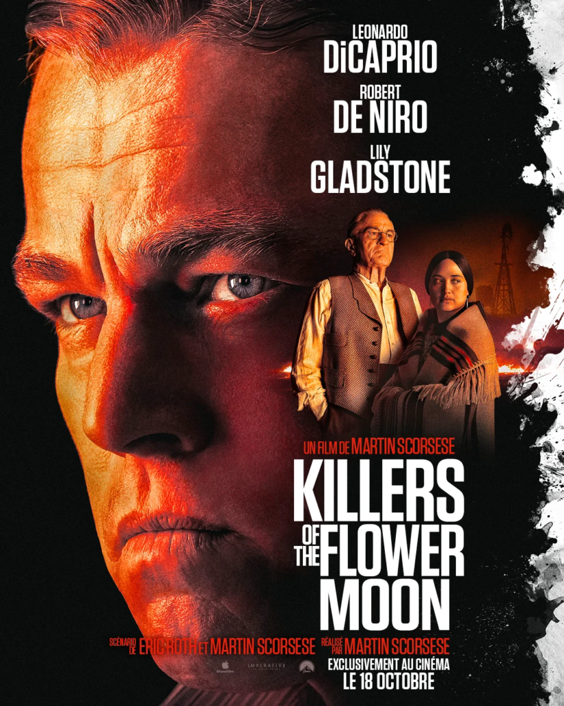 Killers of the Flower Moon au cinéma LUX de Caen Normandie Calvados avec Di Caprio De Niro