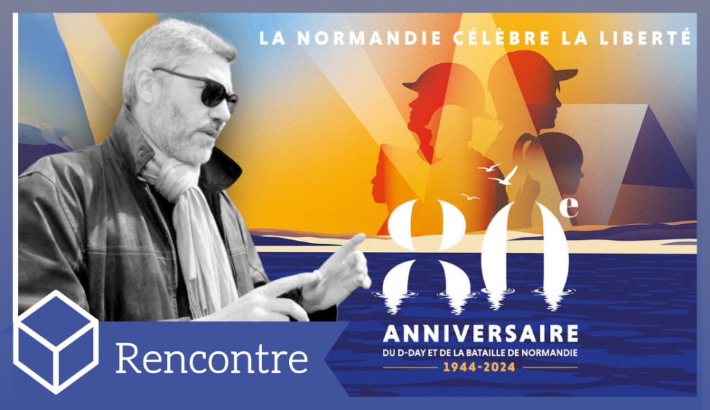 Evenement d-day au cinéma LUX de Caen pour l'anniversaire du 80e débarquement