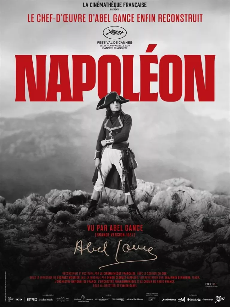 Napoléon restauration du film d'Abel Gance au cinéma LUX de Caen Calvados Normandie