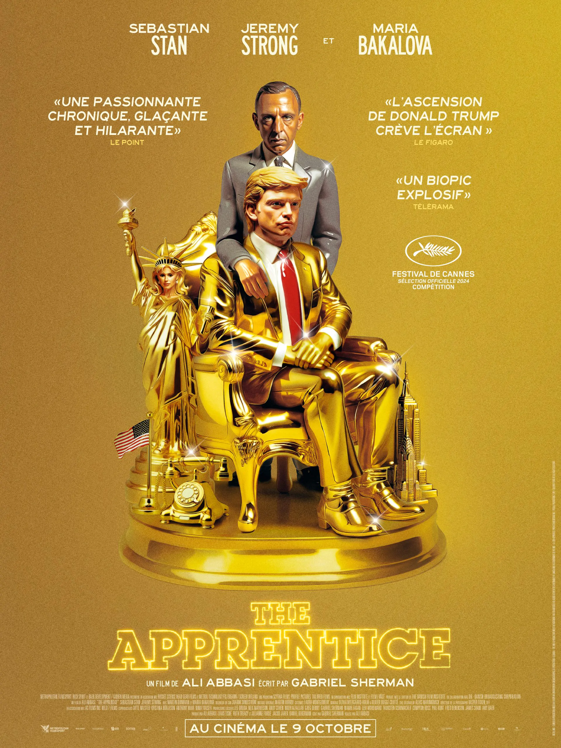 The apprentice au Cinéma LUX de Caen - film sur Donald Trump