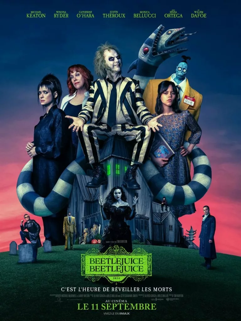 Beetlejuice beetlejuice au Cinéma LUX de Caen 2024