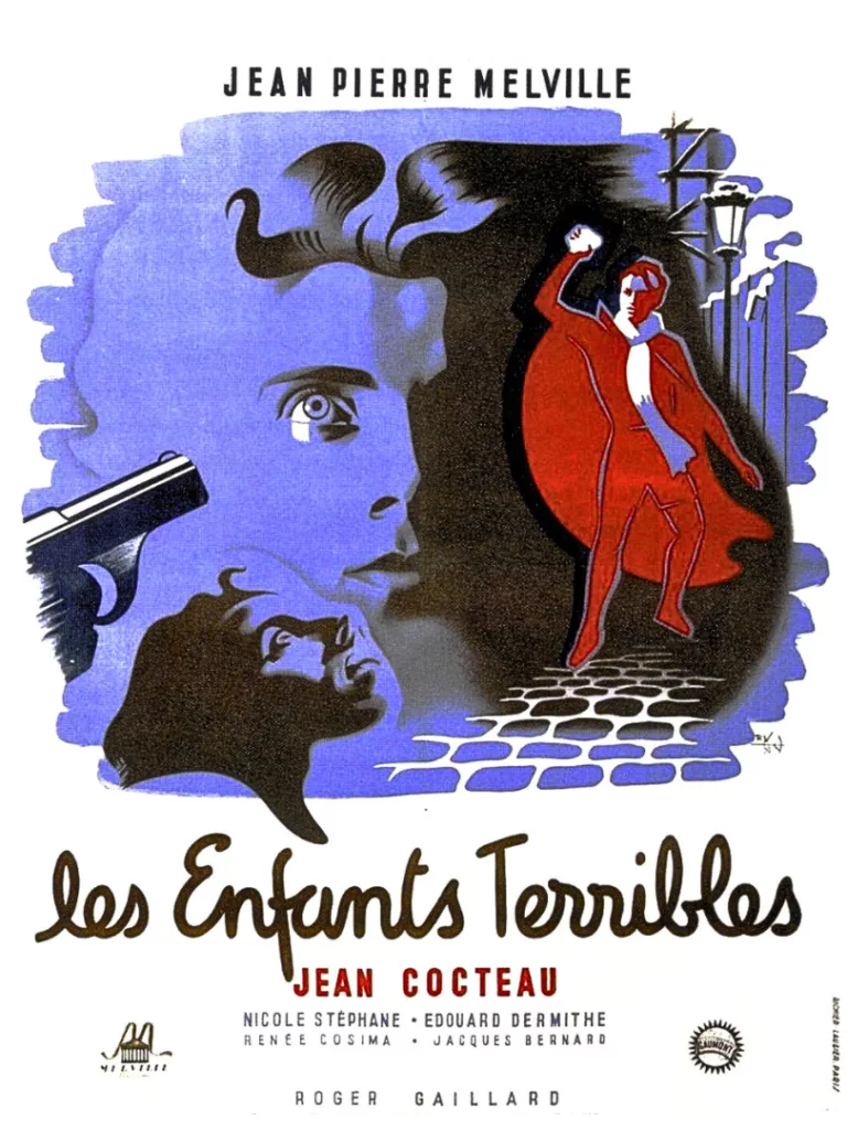 Les Enfants terribles affiche de Jean-Pierre Melville