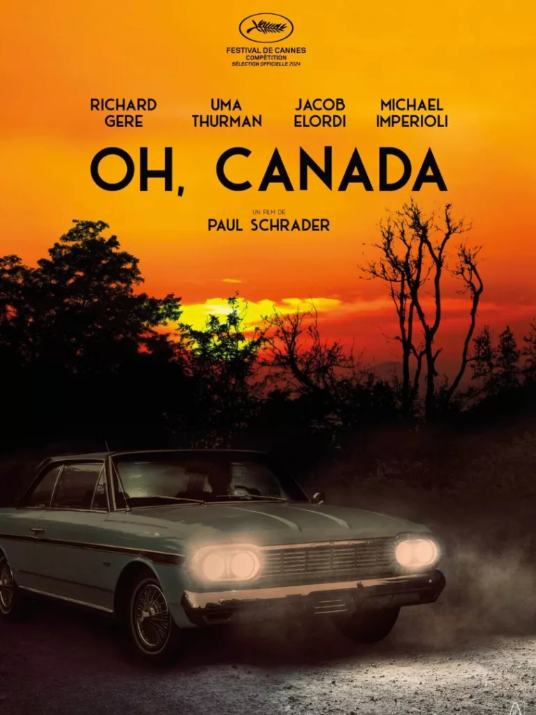 Oh Canada de Paul Schrader avec Richard Gere, Uma Thurman au Cinéma LUX de Caen