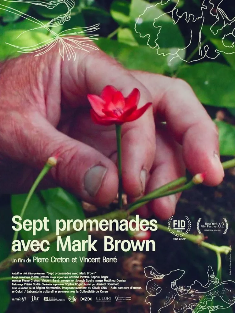 Sept promenades avec Mark Brown au cinéma LUX de Caen Normandie