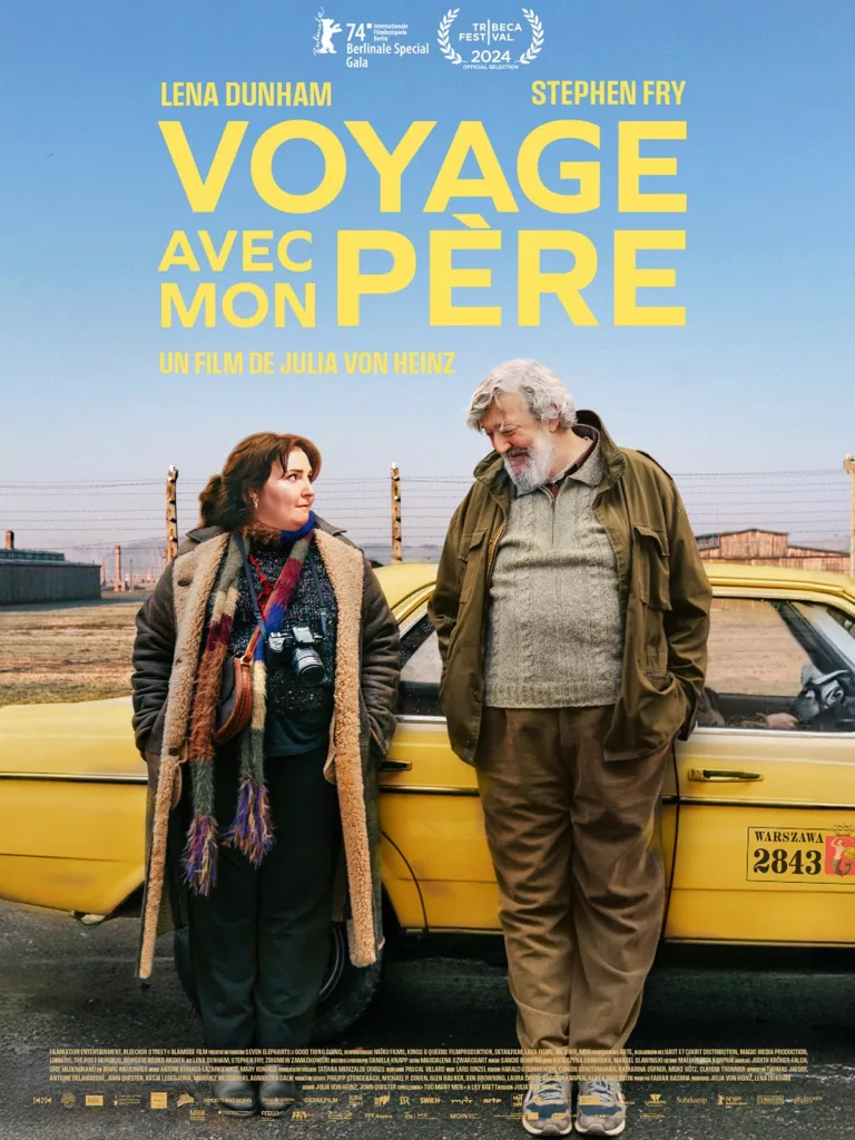 Voyage avec mon père au Cinéma LUX de Caen 2025 - Affiche HD