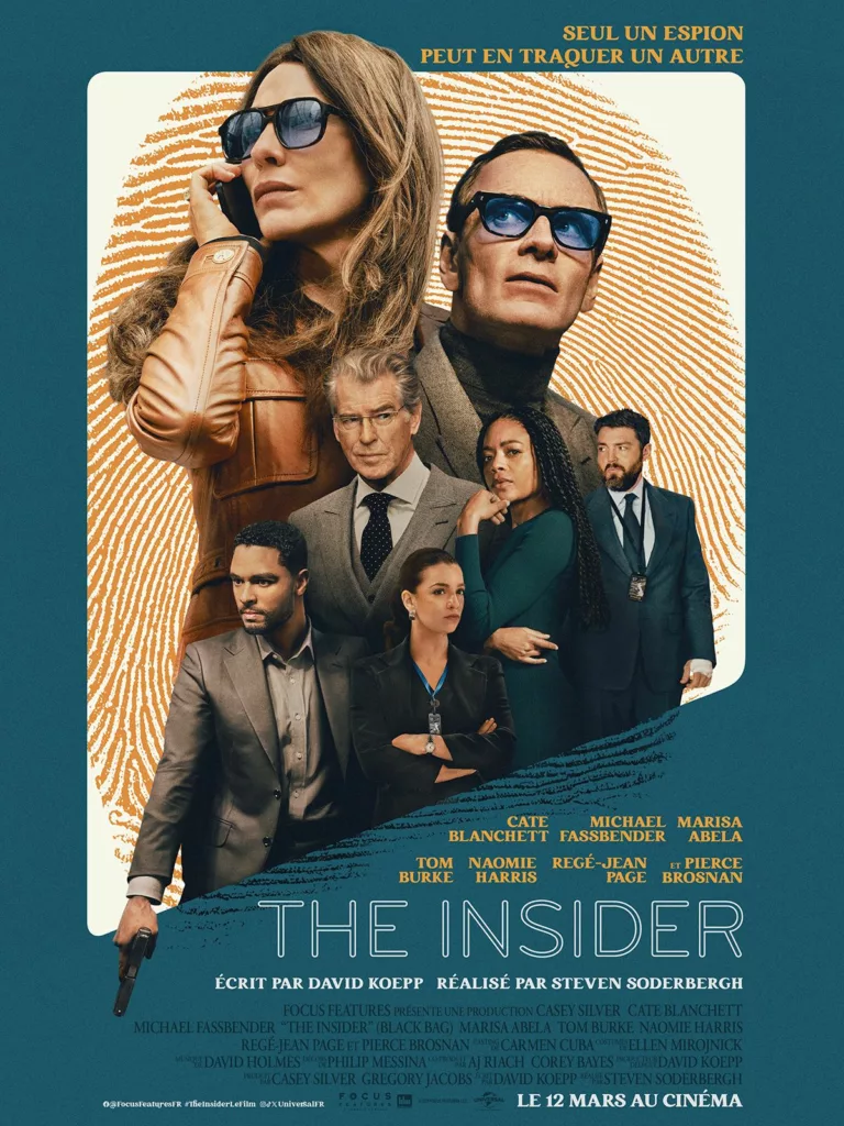 The Insider (Black Bag) affiche HD du film 2025 au Cinéma LUX de Caen