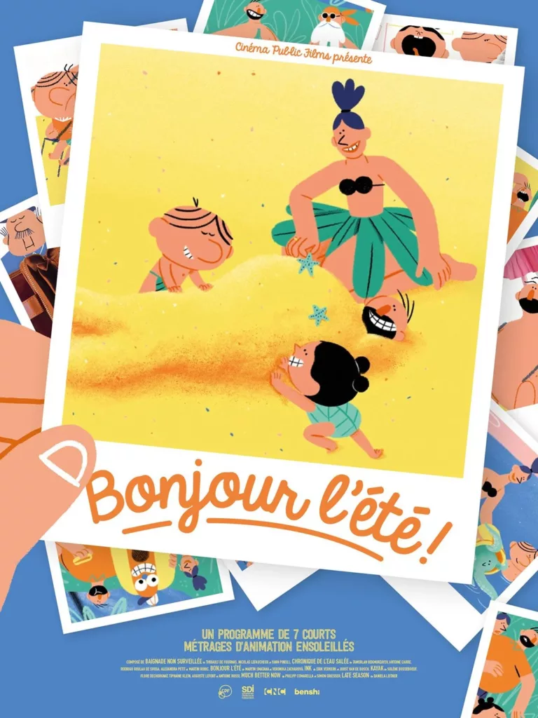 Film d'animation à partir de 3 ans au Cinéma LUX de Caen avec Bonjour l'été