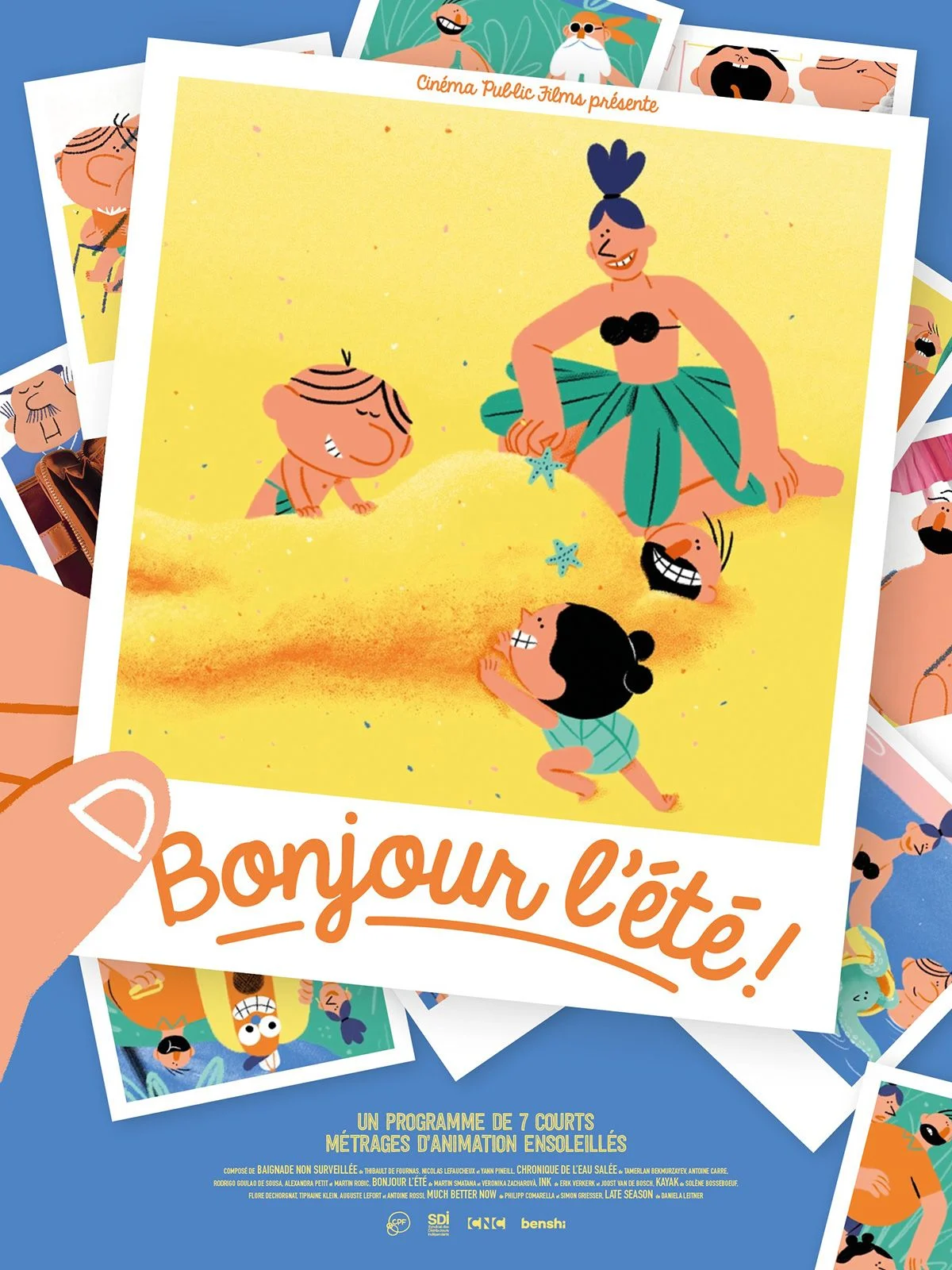 Film d'animation à partir de 3 ans au Cinéma LUX de Caen avec Bonjour l'été