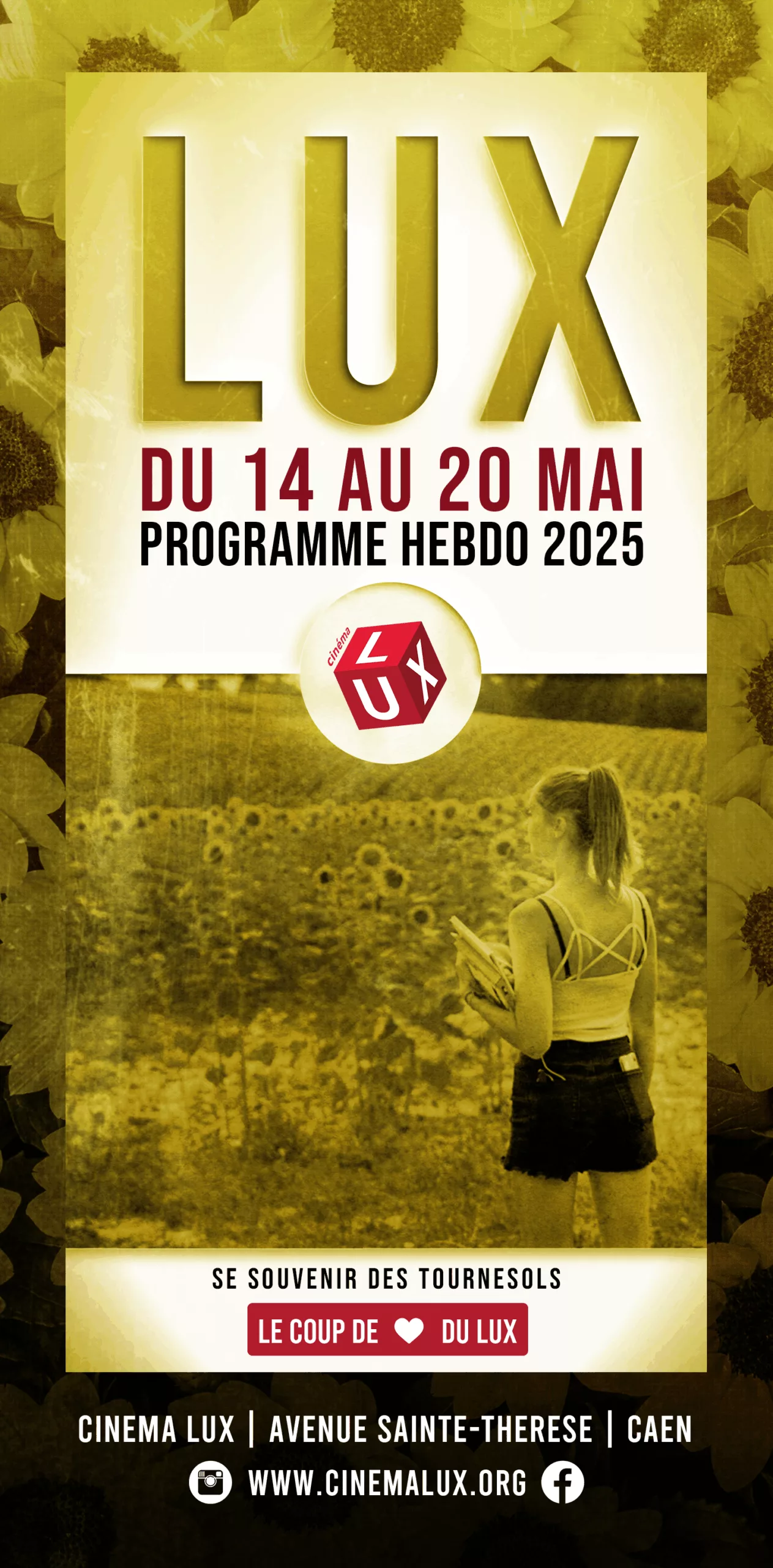 Se souvenir des Tournesols au Cinéma LUX de Caen