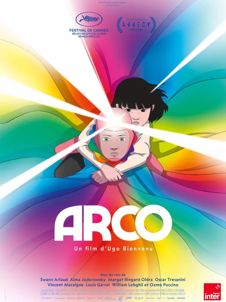 Affiche du film Arco film d'animation 2025 au Cinéma LUX de Caen