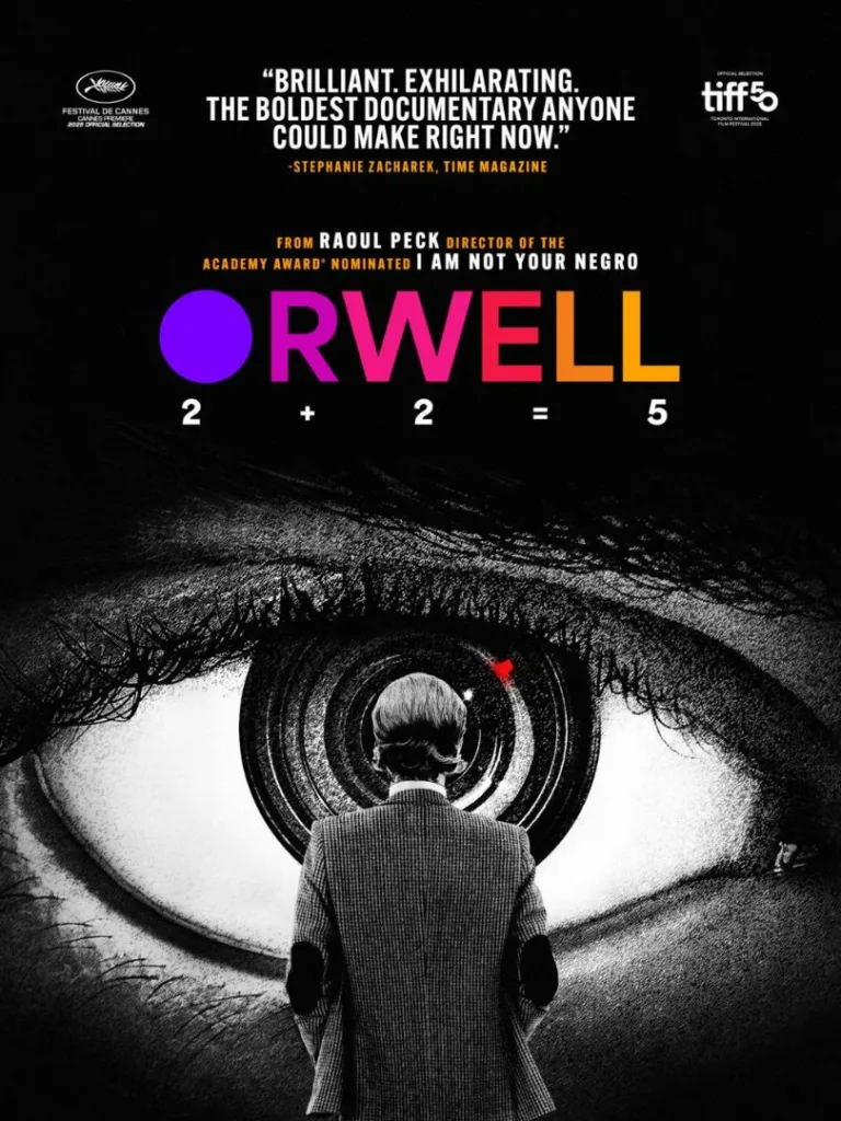 Affiche documentaire Orwell 2+2=5 au Cinéma LUX de Caen