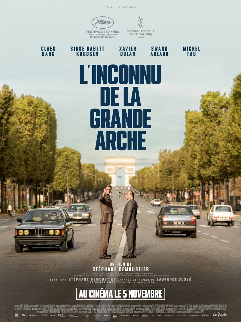 L'inconnu de la grande arche - Affiche Cinéma LUX de Caen
