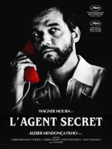 Affiche L'Agent secret 2025 - Cinéma LUX