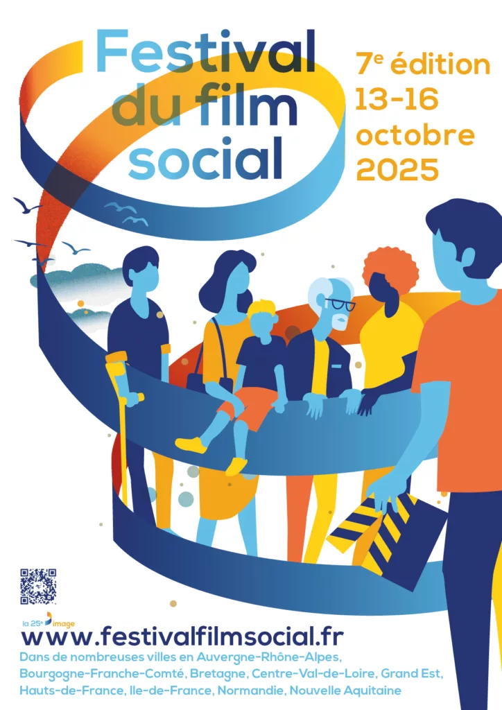 Affiche festival du film social 2025 - HD