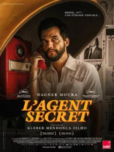 Affiche HD du film L'Agent Secret au Cinéma LUX de Caen 2025