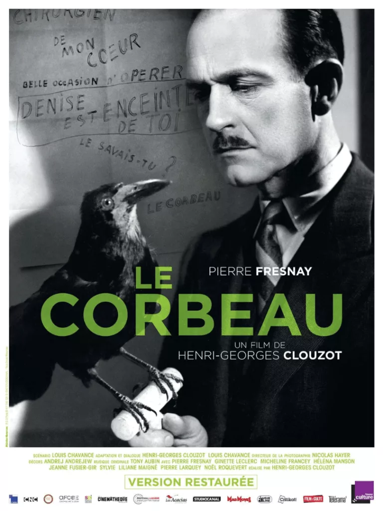 Le corbeau - classique sur grand écran - Cinéma LUX de Caen avec MACAO