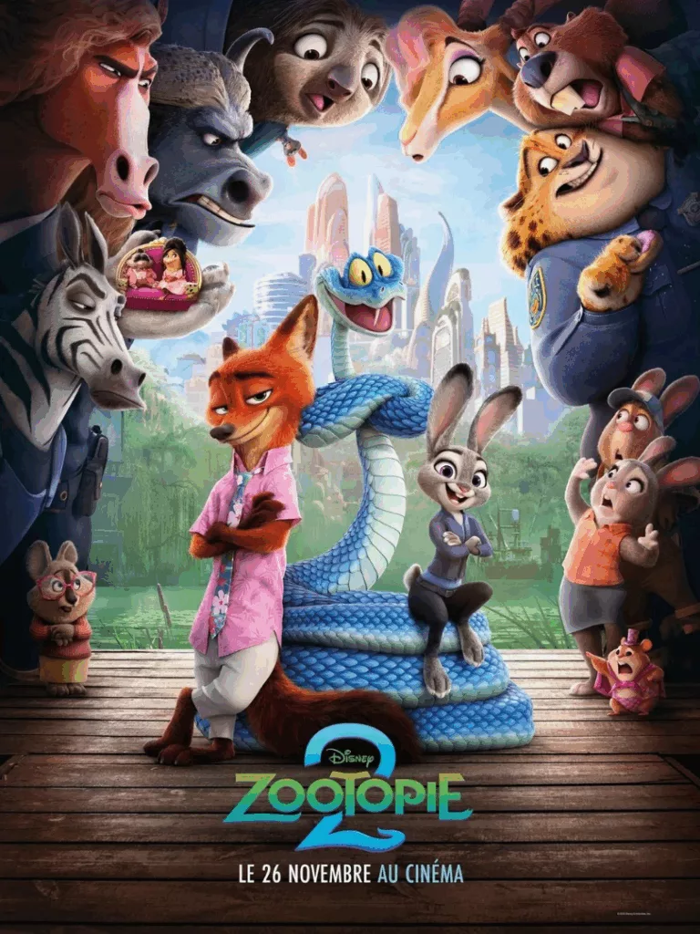 Zootopie 2 au Cinéma LUX de Caen en décembre 2025 pour Enfants des Cinés