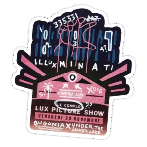 Sticker officiel Illuxminati 2025 - Fédération du complot