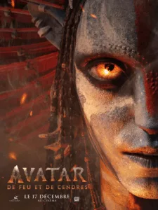 Affiche du film Avatar 3 : de feu et de cendres au Cinéma LUX de Caen en 2026