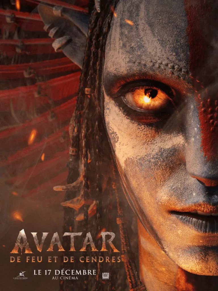 Affiche du film Avatar 3 : de feu et de cendres au Cinéma LUX de Caen en 2026