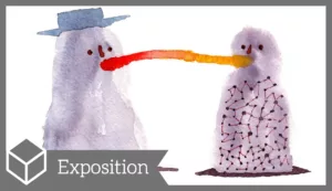 Les Humains voient les corbeaux en noir