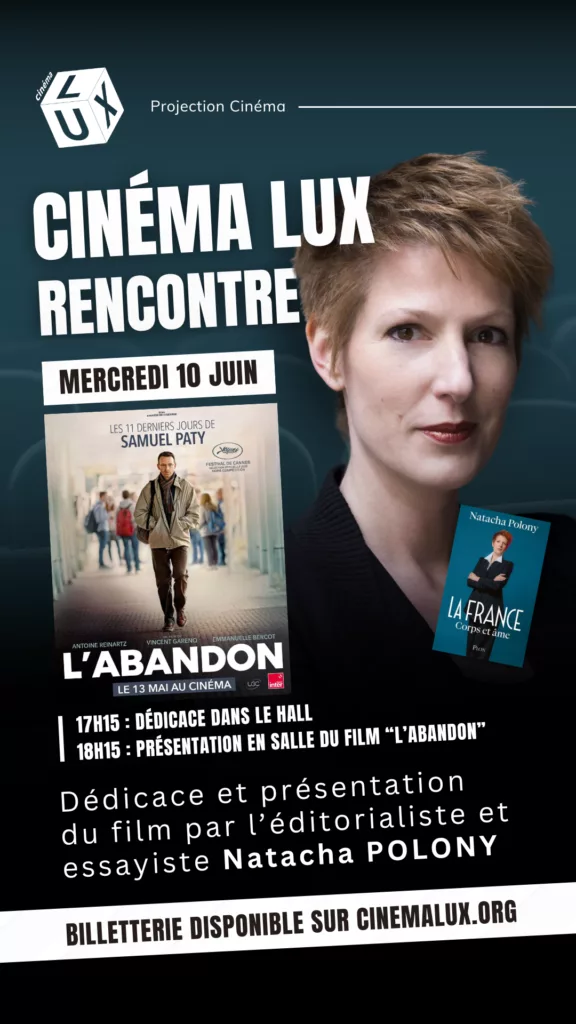 Natacha Polony à Caen pour présenter le film L'Abandon sur Samuel Paty 2026