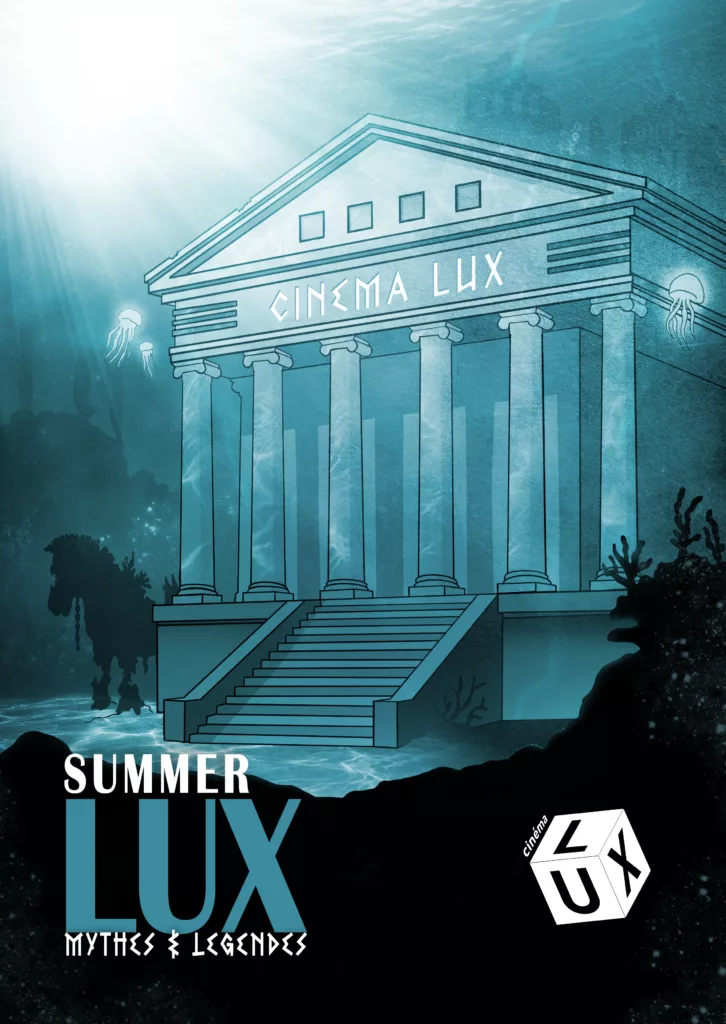 Affiche Summer LUX 2026 au Cinéma LUX de Caen, rétrospective Mythes et Légendes