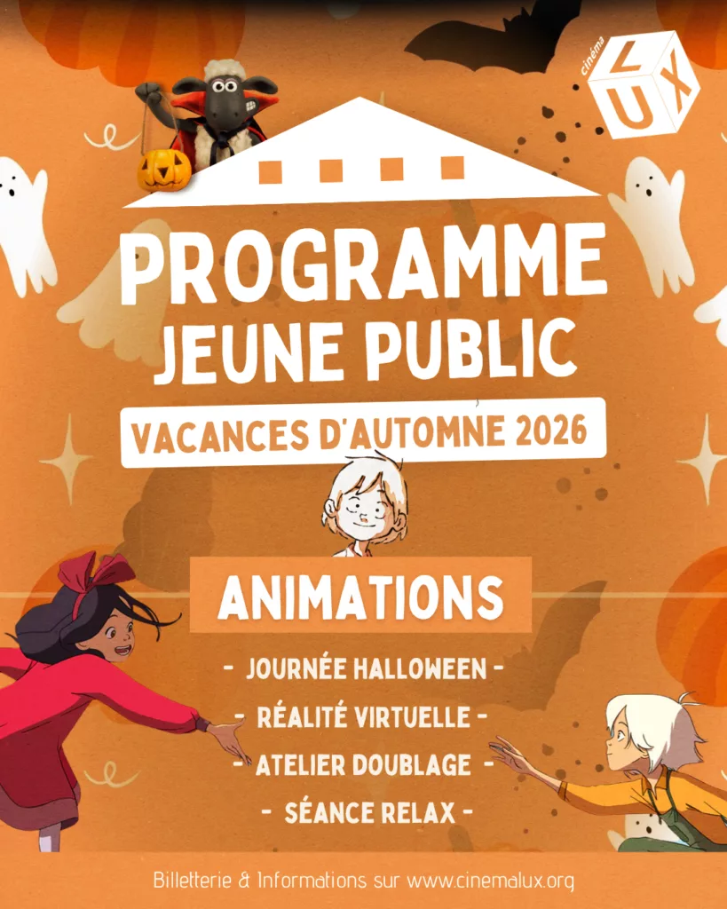 Jeune public pour les vacances d'Halloween au Cinéma LUX de Caen